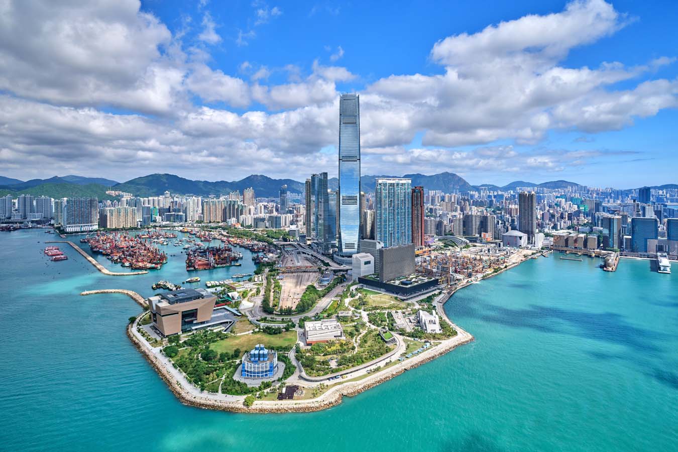 西九龙文化区全景 (2022)