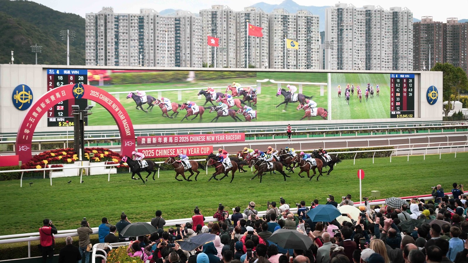 Chinese New Year Raceday in Sha Tin (2025)