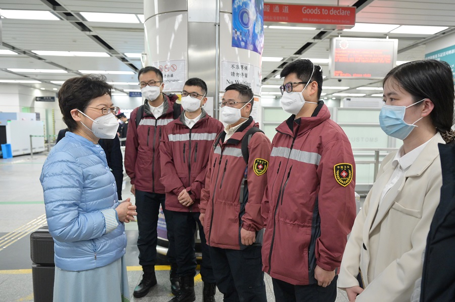 內地專家抵港考察