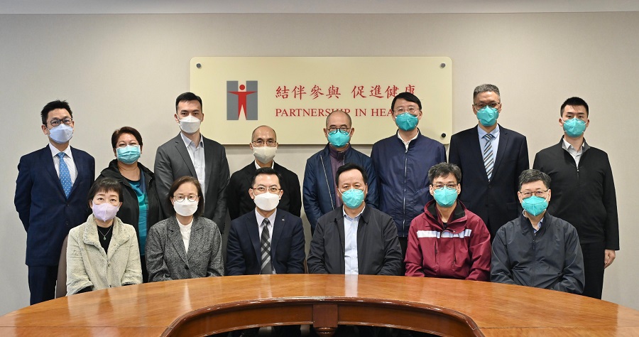 內地中醫專家組視察社區隔離設施