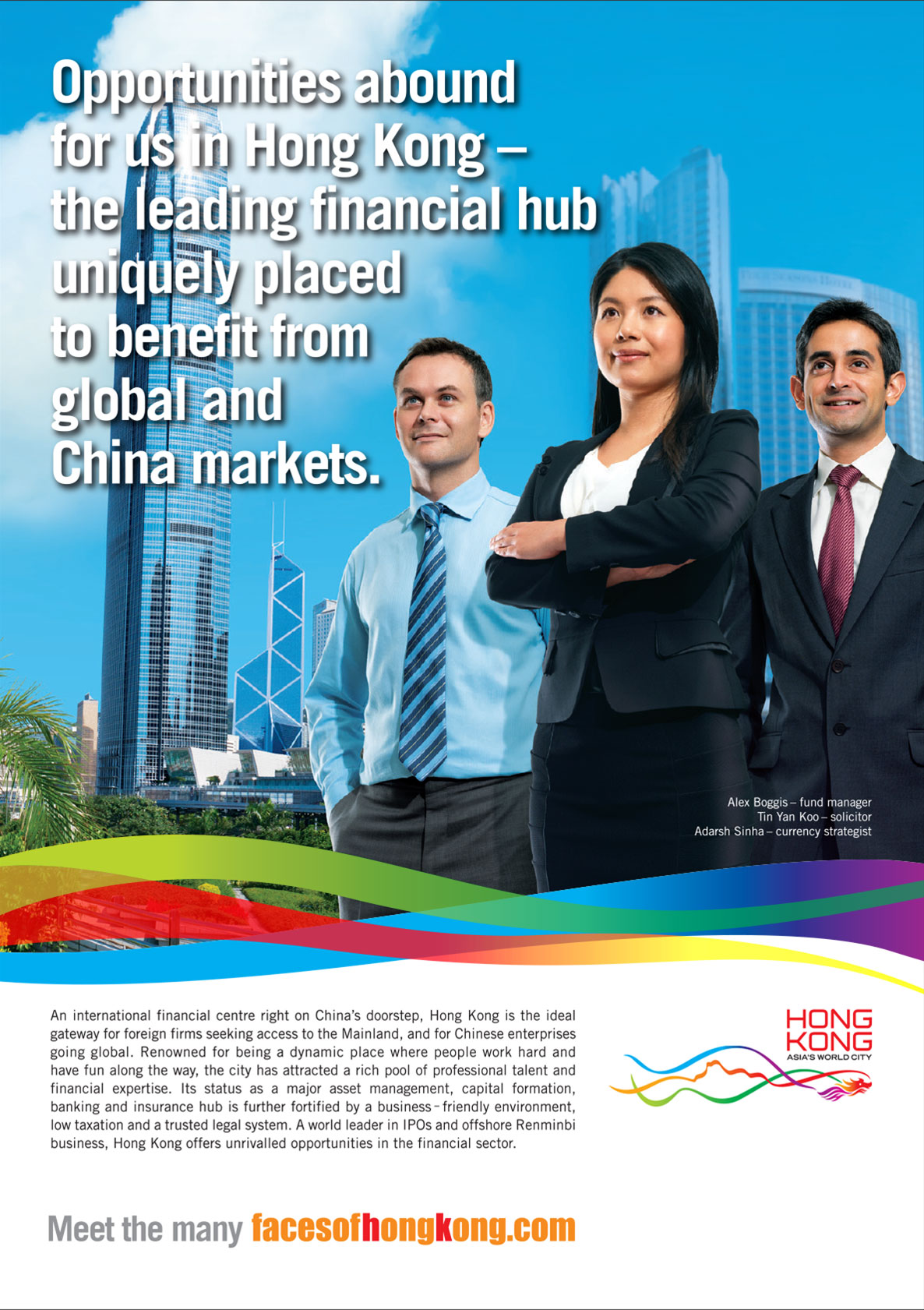 Faces of Hong Kong poster - Alex Boggis, Tin Yan Koo & Adarsh Sinha