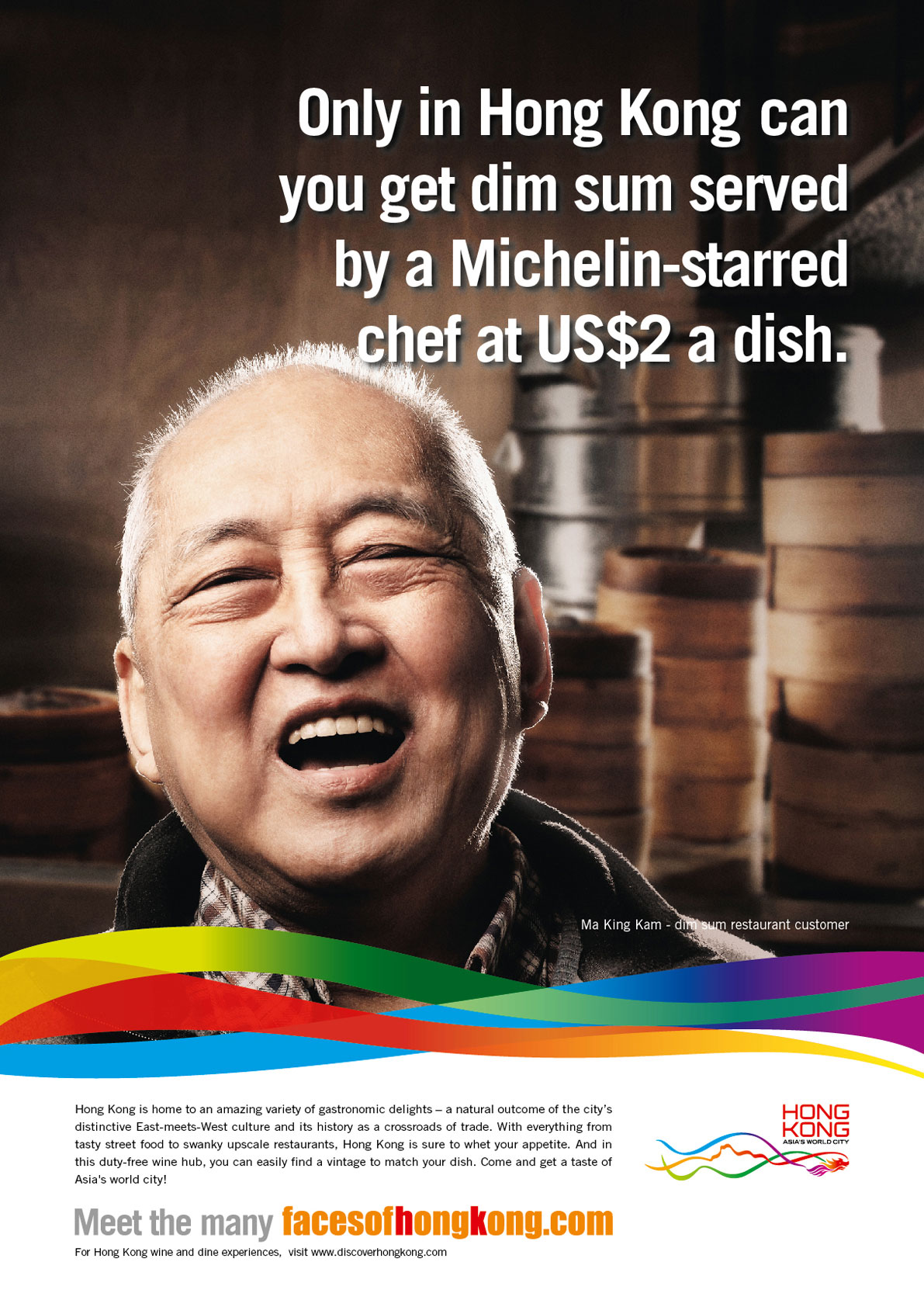 Faces of Hong Kong poster - Ma King Kam