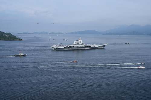 Ahoy! Hong Kong greeted the People’s Liberation Army’s naval fleet in style when the flotilla arrived in Victoria Harbour with much fanfare for a five-day visit (Jul 3-7). Led by Shandong, China’s first fully home-built aircraft carrier, the fleet also includes two destroyers Yan’an and Zhanjiang and the frigate Yuncheng. A series of cultural exchange activities will be held and the public will have a chance to tour Shandong during the visit, which also coincides with recent celebrations marking the 28th Anniversary of the Establishment of the Hong Kong Special Administrative Region on July 1.  #hongkong #brandhongkong #asiasworldcity #navalfleet #hksar28