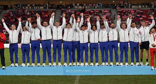 Medal rush!🔥 Hong Kong has enjoyed a hugely successful past few days at the 15th National Games, clinching four gold, 4 silver and 2 bronze medals from Nov 14-16, taking the team's total medal haul to 14 so far. Congrats to our athletes! 🎉  Rugby Sevens Hong Kong team - gold medal in Men's Rugby Sevens  Swimming Siobhan Haughey – gold medal in Women's 100m Freestyle Ian Ho - gold medal in Men's 50m Freestyle Adam Mak - bronze medal in Men's 200m Breaststroke  Track Cycling Lee Sze-wing and Leung Wing-yee - gold medal in Women's Madison  Fencing Aaron Ho - silver medal in Men's Sabre Individual  Kaylin Hsieh - bronze medal in Women's Épée Individual  Cheung Ka-long - bronze medal in Men's Foil Individual   Triathlon Oscar Coggins, Robin Elg, Cade Wright and Bailee Brown - silver medal in Mixed Relay  Oscar Coggins - bronze medal in Men's Individual   Hong Kong has so far won seven gold medals, two silvers and five bronzes, in sailing, cycling, tennis, swimming, rugby, triathlon and fencing at the 15th National Games.👏   Photo 4: 康文＋＋＋  #hongkong #brandhongkong #asiasworldcity #dynamic #2025NationalGames #15thGames