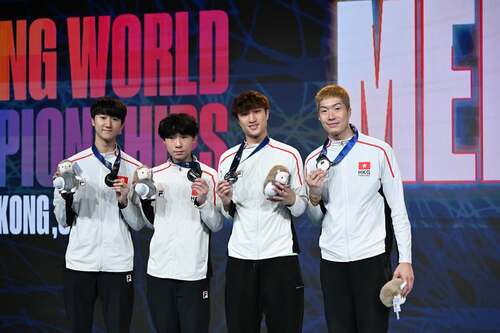 A historic moment for Hong Kong fencing!🤺👏 Congratulations to the Hong Kong China men’s foil team on making history at the Fencing World Championships 2026, bringing home Hong Kong’s first-ever silver medal in the Men’s Team Foil event! A huge round of applause to Ryan Choi, Cheung Ka-long, Harris Ho and Leung Chin-yu for their outstanding performances and unwavering fighting spirit on the world stage.🔥 You’ve made us all proud! Let’s keep the momentum going and rally behind our team as they set their sights on even greater glory at the 20th Asian Games this September!💪  #hongkong #brandhongkong #asiasworldcity #megaevents #megaHK #dynamichk #FencingWorldChampionships #Fencing