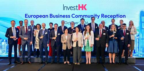 Building Stronger Europe–Hong Kong Business Connections!🤝 Over 300 senior executives and representatives from European companies, chambers of commerce and consulates joined together at the European Business Community Reception 2026 at the JW Marriott Hotel Hong Kong on Oct 7, hosted by Invest Hong Kong.  Officiating the event, Angela Lee, Permanent Secretary for Commerce and Economic Development and Alpha Lau, Director-General of Investment Promotion at Invest Hong Kong highlighted how Hong Kong’s First Five-Year Plan strengthens the city’s trusted foundation for long-term growth and creates new opportunities for European businesses and professional talents. European companies are encouraged to capitalise on Hong Kong’s advantages to invest, set up regional headquarters, and expand across Asia.💼🌏  Thanks to all partners and guests for sharing their ideas and experiences, thereby enhancing Hong Kong-Europe business ties!✨  #hongkong #brandhongkong #asiasworldcity #businessopportunities #InvestHK #EuropeanBusiness