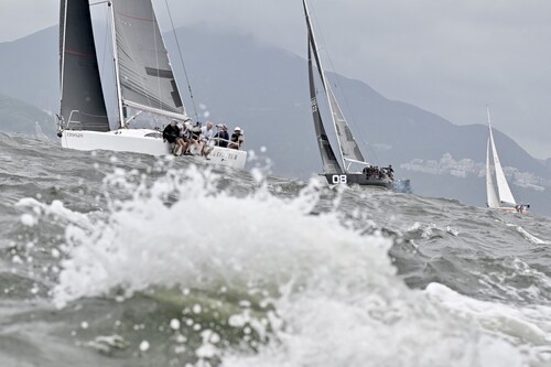 VARIETY IS THE SPICE OF LIFE FOR HK SAILORS  Starting and finishing around Lamma Island, Carbon 3, skippered by Niccolo Manno, clocked the fastest time (1h:14m:26s) to claim the HKPN C division title at Race 2 of the HKSAR 25th Anniversary Sailing Cup (June 19). Other division winners included FreeFire (IRC 0), Witchcraft (IRC 1) and Red Kite 2 (IRC 2) while classic cruiser Bowline, helmed by Alex Yu, provided a majestic sight finishing third in the HKPN B2 division.  Red Kite 2 (left), skippered by Ph Delorme and Simon Ho win the IRC 2 division race.  #hongkong #brandhongkong #asiasworldcity #dynamichk #sailing #HKSAR25A #25A