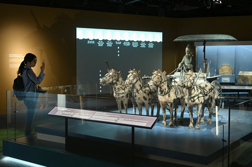 Discover ancient China through The Hong Kong Jockey Club Series: The Great Unity - Civilisation of the Qin and Han Dynasties in Shaanxi Province (till Jul 7) at the Hong Kong Museum of History. The exhibition showcases political, economic, cultural, technological, and cross-border transportation developments during the Qin and Han dynasties through over 100 rare artifacts—more than half debuting in Hong Kong. Over 20 sets of archeological finds in Hong Kong are also featured. A must-see for history lovers!  穿越時空，探索古代中國歷史！香港歷史博物館推出「香港賽馬會呈獻系列：天下一統—陝西秦漢文明展」（至7月7日），展出逾百件珍貴文物，涵蓋秦漢時期的政治、經濟、文化、科技以及中外交通等發展。當中超過一半展品更是首次在港亮相，機會難逢！展覽亦特別展出逾二十套在香港出土的文物，介紹香港在秦漢時期的發展。  #hongkong #brandhongkong #asiasworldcity #megaevents #megaHK #theGreatUnity #香港 #香港品牌 #亞洲國際都會 #盛事之都 #盛事香港 #天下一統陝西秦漢文明展