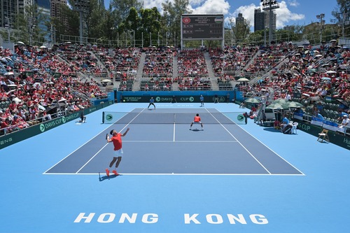 Hong Kong serves up Davis Cup surprise!👏 Fresh from his historic run to reach the third round at the 2025 US Open, Coleman Wong delighted his home fans by leading Hong Kong to a stunning victory over fifth-seeded Uzbekistan in their Davis Cup Group II tie (Sep 13-14). Cheered on from start to finish by a large crowd at Victoria Park, Wong won both his singles matches and teamed up with Wong Chun-hun to take the doubles, securing a 3-1 win and a place in the play-offs for promotion to Davis Cup Group I next year. Let's go Hong Kong!🔥🎾  香港網球手在台維斯盃再創歷史！👏 剛在2025年美國網球公開賽歷史性晉級第三圈的黃澤林，帶領中國香港隊在台維斯盃世界二組比賽（9月13至14日）擊敗5號種子烏茲別克隊，令全港球迷振奮不已。在維多利亞公園眾多球迷的歡呼聲中，黃澤林先後贏下兩場單打，並與黃俊鏗搭檔奪得雙打勝利，助中國香港隊以3比1晉級明年台維斯盃世界Ｉ組附加賽。香港隊加油！🔥🎾  #hongkong #brandhongkong #asiasworldcity #dynamichk #megaevents #megaHK #Tennis #DavisCup #香港 #香港品牌 #亞洲國際都會 #盛事之都 #盛事香港 #活力澎湃 #網球 #台維斯盃