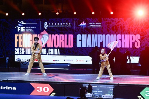 It's a wrap!🤺 The Fencing World Championships 2026 Hong Kong, China concluded successfully at AsiaWorld-Expo (Jul 22-30), with the world’s top fencers in action for nine thrilling days — the first time Hong Kong hosted this top-tier fencing tournament. Congratulations to the Hong Kong China men’s foil team on making history by winning Hong Kong’s first-ever silver medal in the Men’s Team Foil event! A huge round of applause to Ryan Choi, Cheung Ka-long, Harris Ho and Leung Chin-yu for their outstanding performances and unwavering fighting spirit on the world stage.👏 You’ve made us all proud!    「世界劍擊錦標賽2026中國香港」於亞洲國際博覽館圓滿落幕（7月22至30日），一連九天的賽事匯聚全球頂尖劍手，上演連場精彩對決——這亦是香港首次主辦這項劍擊界的頂級賽事。🤺再次祝賀中國香港劍擊男子花劍隊在男子花劍團體賽歷史性勇奪銀牌。向蔡俊彥、張家朗、何承謙和梁千雨致以熱烈掌聲，他們在世界舞台上的出色表現與堅毅鬥志，讓我們深感驕傲！👏   #hongkong #brandhongkong #asiasworldcity #megaevents #megaHK #dynamichk #FencingWorldChampionships #Fencing #香港 #香港品牌 #亞洲國際都會 #盛事之都 #盛事香港 #活力澎湃 #世界劍擊錦標賽 #劍擊