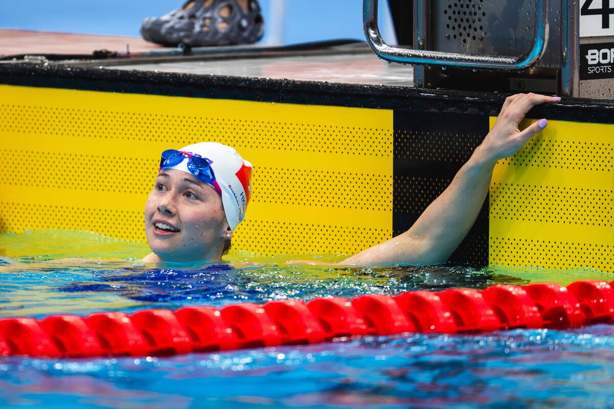 The 20th Asian Games – Siobhan Haughey wins gold medals in the Women’s 100 & 200m Freestyle  (2026) Photo: Sports Federation & Olympic Committee of Hong Kong, China