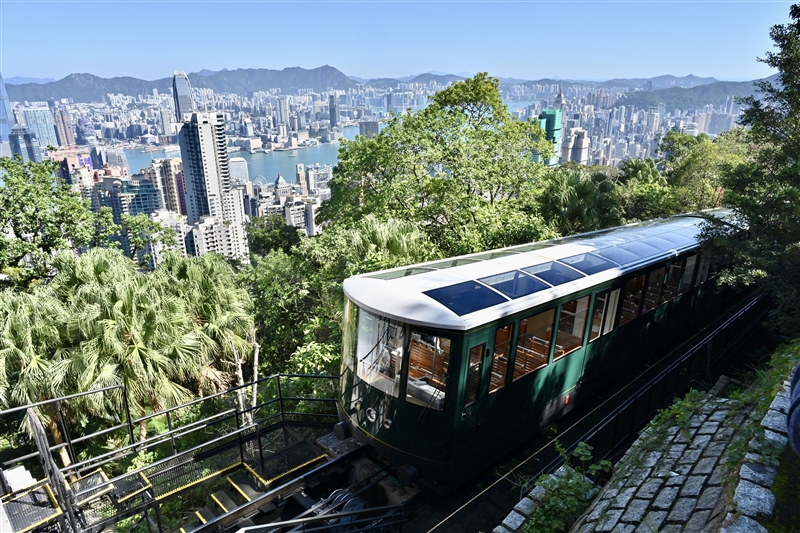 自 1888 年啟用的經典山頂纜車 (2024)