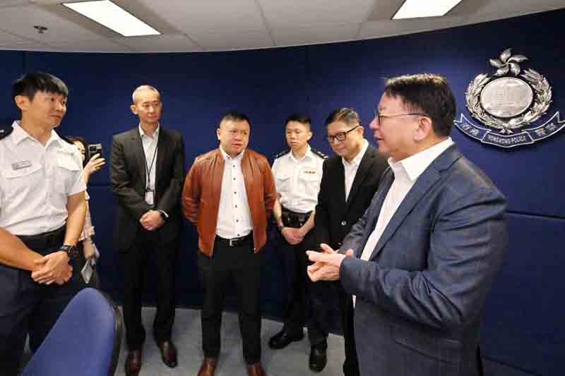 CS inspects control point